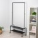 Valencia 32m clothing stand, 91.5 × 30 × 162 cm, black color