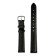 Solomon watch strap, 14 mm, genuine leather, L-18 cm, black