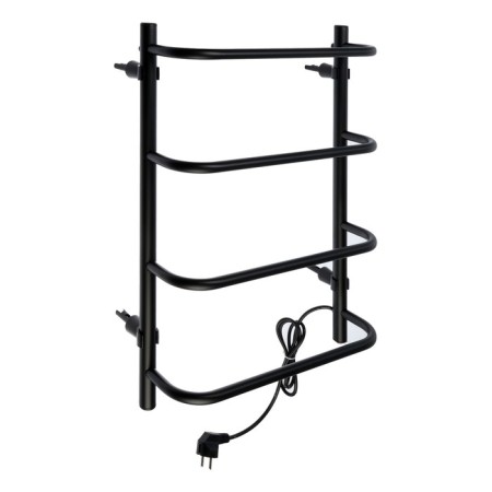Electric towel Zein PE-07 "Bridge", 400x600 mm, 4 crossbars, black-2