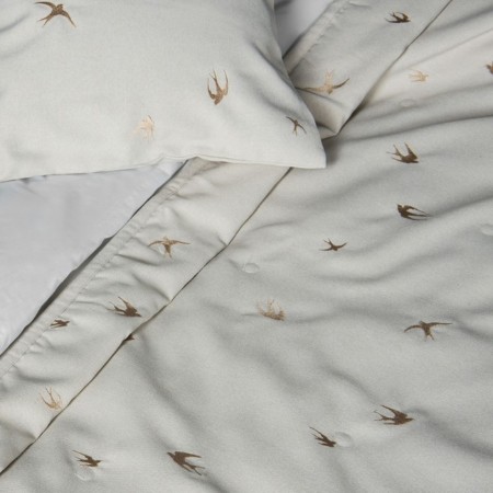 Set "Prime": a bedspread 160 x 220 cm, pillowcase 40 x 40 cm - 2 pcs, color cream-2