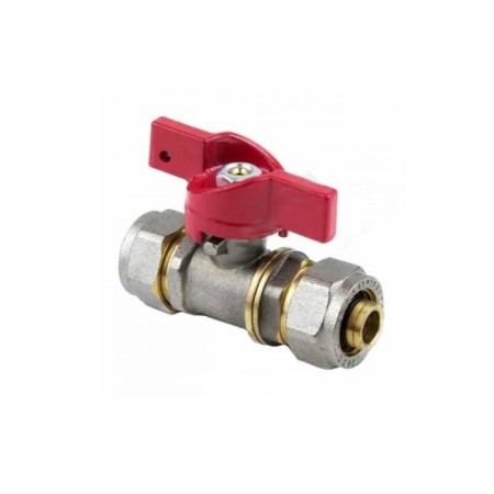 Ballic Aquasfera Euro 1018-03, D = 20 mm, PN 16, Squeezer, butterfly, Nickel