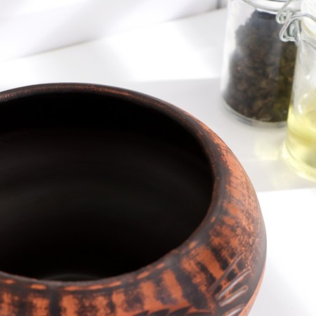A pot for the hot "Kolos" 0.6 l, 13x14x14cm-3