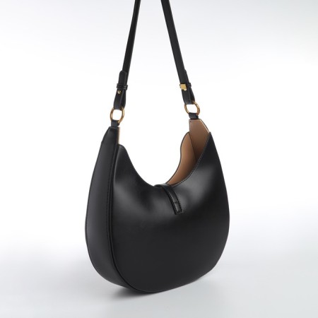 Female bag Textura, cosmetic bag, medium size, black color-1