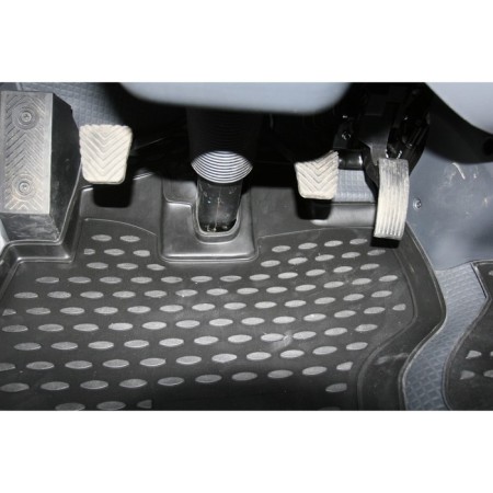 Rugs in the cabin Kia Bongo 3, 2011-2016, 2 pcs. (polyurethane)-3