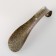 Shoe -shoe 15.5 cm, antique bronze color