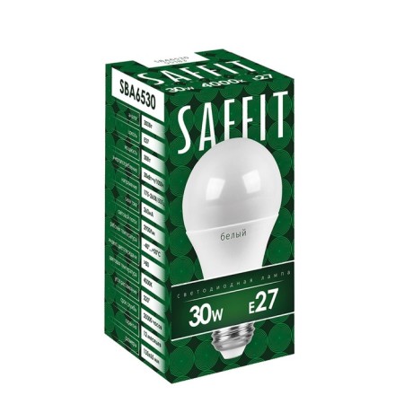 LED LED SAFFIT, 30W 230V E27 6400K A65, SBA6530-1