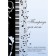 Note notebook “Musical mood, with quote”, A4