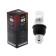 LED lamp strob, transparent, E27, 4LED, 3 W, 220 V, green glow