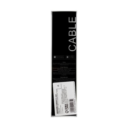 Type- C cable - usb, 2.1 a, nylon braid, 1 meter, silver-5