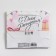 Gift laminated package, packaging, Happy Birthday, S 15 x 12 x 5.5 cm