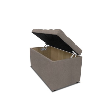 Puff with a lid and weighting, 800 × 400 × 420 mm, Bahama mitch, Ash color-6
