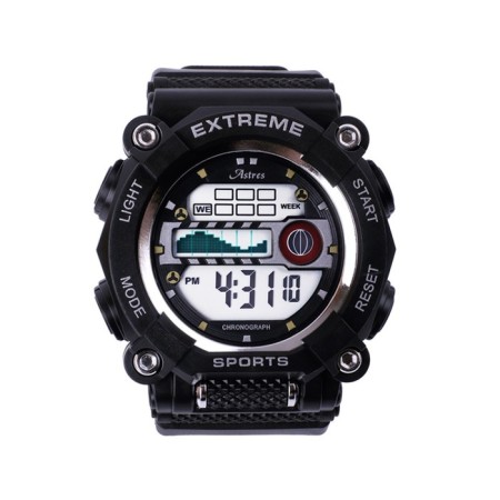 Watch of Electronic Electronic Astres Extreme, D-5.2 cm, silicone strap