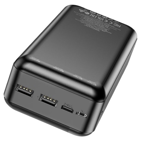 External battery Borofone BJ27B, 30,000 mAh, 2USB, 2.1 A, black-2