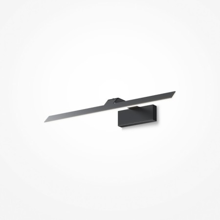 Maytoni MIR010WL-L12B4K, 1XLED, 12W, 22x52x5.5 cm, 800lm, black color Black-2