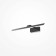 Maytoni MIR010WL-L12B4K, 1XLED, 12W, 22x52x5.5 cm, 800lm, black color Black