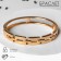 Bracelet Metal "frame" chain, color gold, size 7 × 5.5 cm