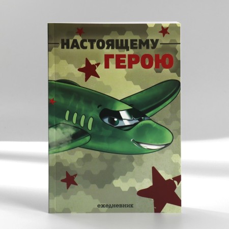 Set in the portfolio: A5 diary, magnetic bookmarks and handle "Brave Defender"-4