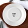New Year! New Year's ceramic plate "Give a fairy tale", 20 cm, white color