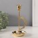 Summary Metal for 1 candle "Balls on the arc" D-2 cm 10.5x10.5x23 cm