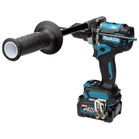 Makita HP001GD201, shock, 40 V, 2x2.5 Ach, BZP 13 mm, 140/68 nm, case, case, case-2