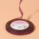Brocade tape, 6 mm, 23 ± 1 m, lilac color No. 012
