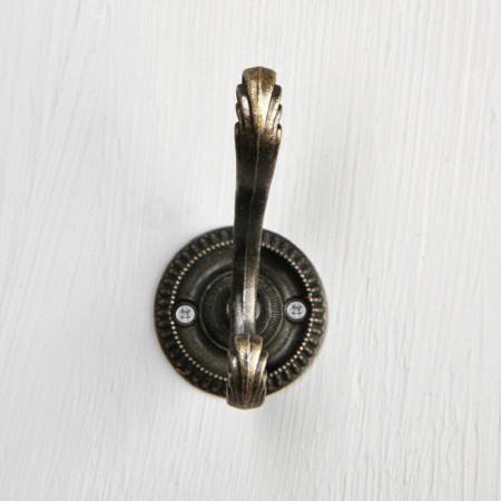 Furniture tundra hook TKD013, two -rod, bronze-3