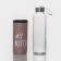 A glass bottle in the case of the rattan, 500 ml, h = 22 cm