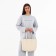 Zipper bag with lightning, milk color