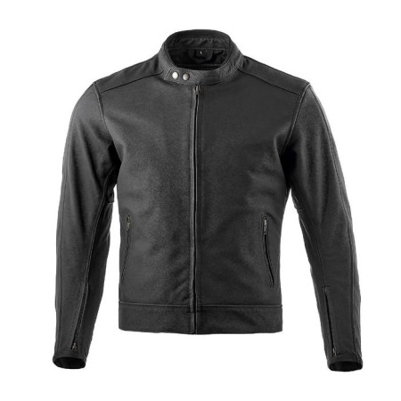 Men's leather jacket Cheastor, size l, black