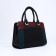 Lightning tout bag, external pocket, long belt, black color