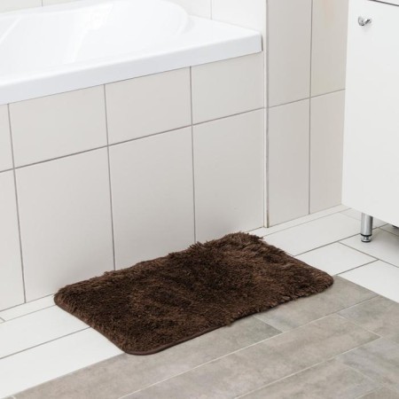 Bathroom mat “Soft” 40 × 60 cm, pile length 1.5 cm, mix color