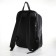 City backpack made of genuine leather LakeStone on a zipper, black/gray color
