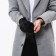 Gloves male, dimensionless, with insulation, black color