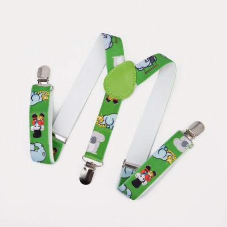Buildings are children, width 2.5 cm, green color-1