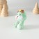 Polystone souvenir "Snake with a flower wreath" MIX 4.5x4x6.5 cm