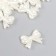 Decor for creativity plastic "Bant" Pearl set 25 pcs 1.4x1.8 cm