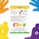 Neuropsychological game "Loop legs", 39 cards, 2 cubes, 3+