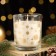 Aromatic New Year's candle in a glass "Winter Forest"