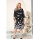 Female dress, size 50, black color