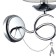Bra Freya Fr2909-WL-01-Ch Haley, 270x160x385 mm, E14, 1x40W, Color Chrome