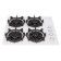 Job GEFEST SG SVN 2230 K11, gas, 4 burners, white