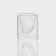 Glass stack with double walls "Skull", 35 ml, 4.5 × 5.2 cm