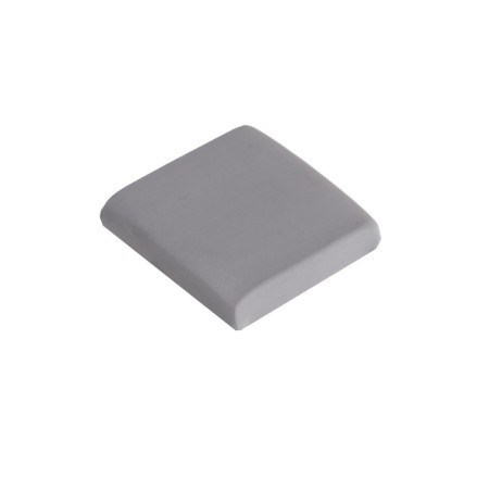 Eraser Rectangular gray nag, size 37 x 35 x 0.9 mm, in a box-1