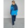 Ski costume female winter, size 46, blue color