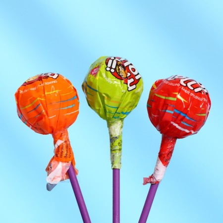 Lollipop on a stick with chewing gum, 16 g-1