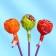 Lollipop on a stick with chewing gum, 16 g