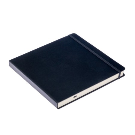 Sketchmarker sketchbook, 200 x 200 mm, 80 sheets, solid boumvinyl cover, black, block 140 g/m2-4