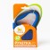 Roulette "Pigger" reflective, 3 m, up to 15 kg, cable, rubberized handle, blue