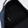 Women's backpack made of artificial leather with lightning, blue color
