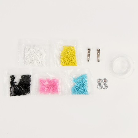 Beadwork. Brooch "Fairytale Unicorn", a set for creativity-3